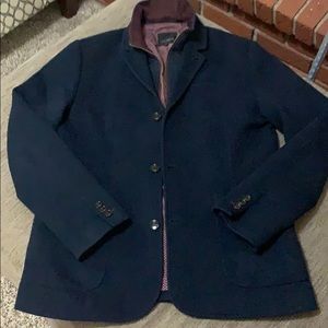 Ted Baker long sleeved layering jacket